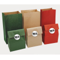 Customized printing square bottom oil proof paper bag